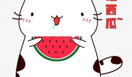 吃瓜手绘表情包可爱